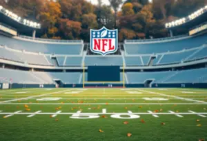 A football stadium representing the NFL coaching landscape