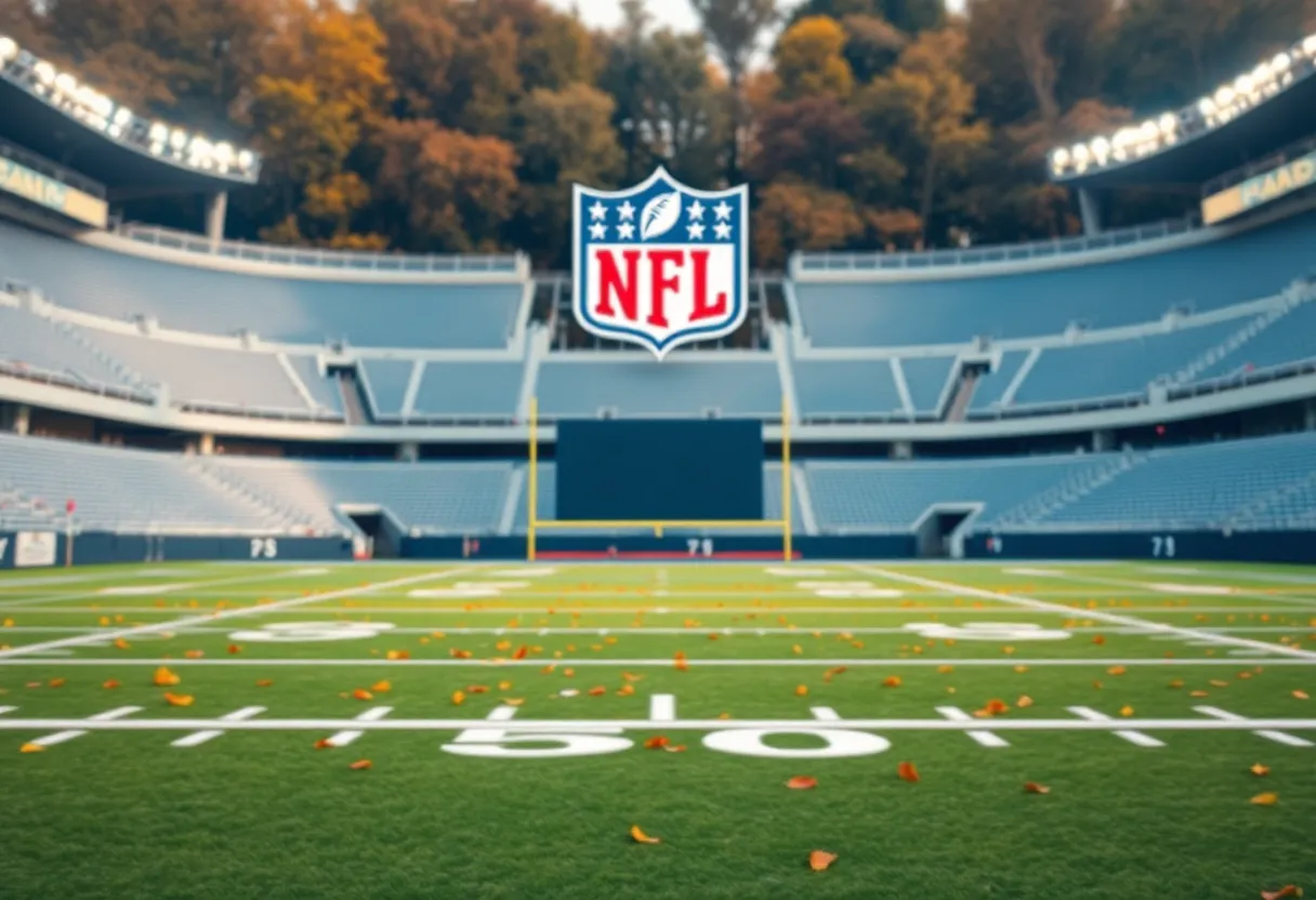 A football stadium representing the NFL coaching landscape