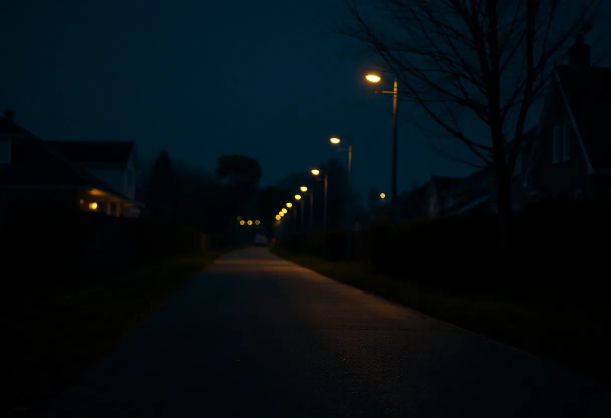 Walking path in Rockville where the robbery attempt occurred