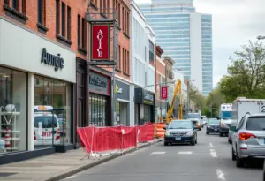 Business owners facing challenges in Silver Spring due to Purple Line construction