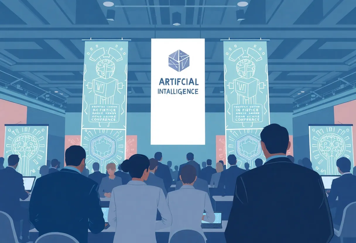 Conference attendees discussing at TPC26 in Baltimore