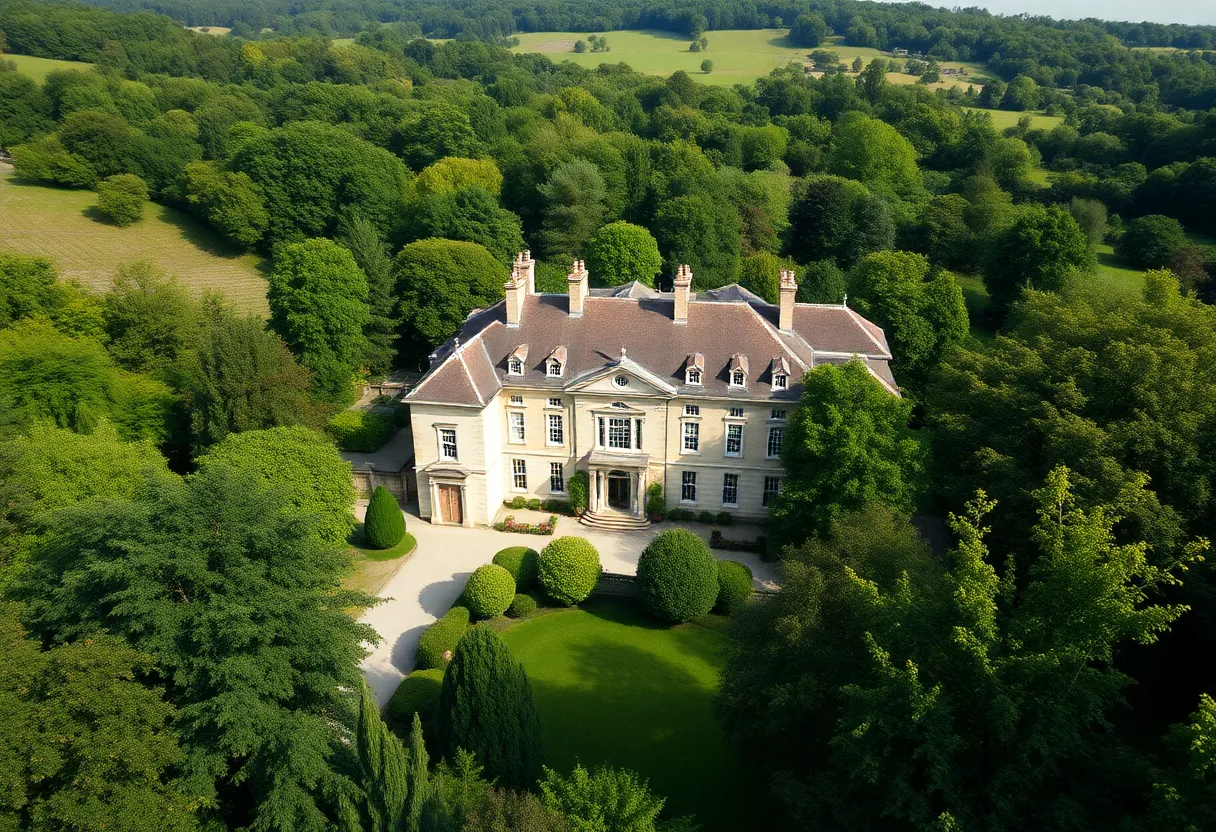 Historic Willowood Washington estate surrounded by natural beauty.