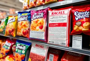 Recall notice on snack products from Wismettac Asian Foods