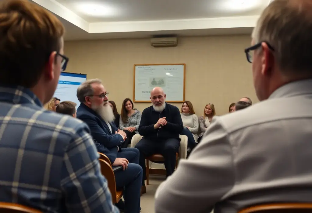 Audience engaged during a discussion on Zionism.