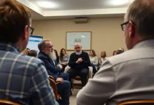 Audience engaged during a discussion on Zionism.