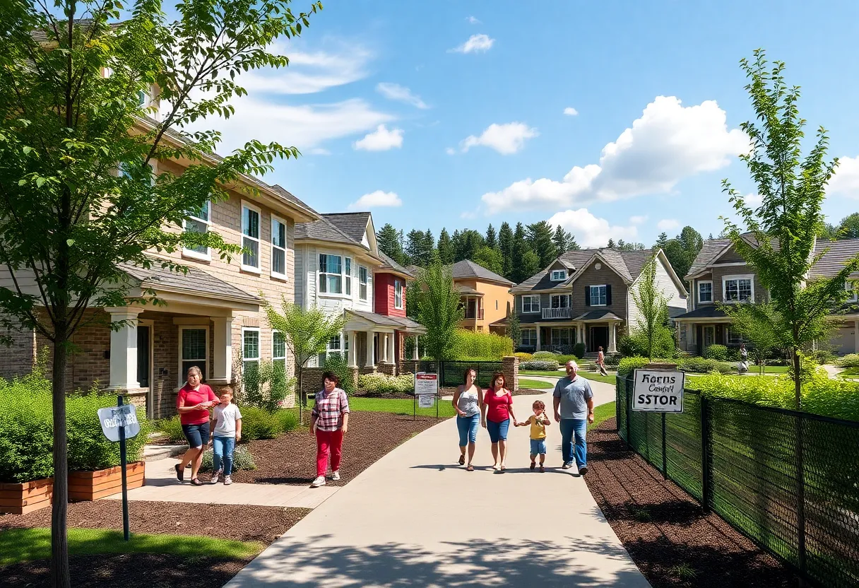 Residential homes in Forest Hill Maryland with families in the vicinity