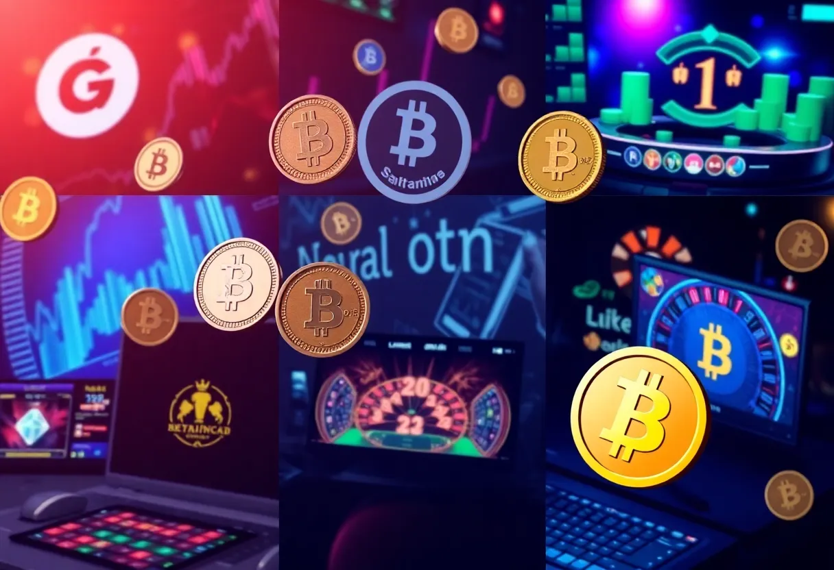 A visual representation of online sweepstakes games illustrating their complexity and the need for regulation