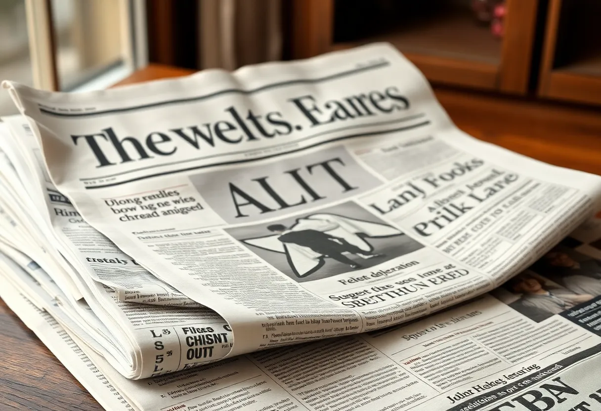 Illustration of financial struggles faced by The Sun newspaper