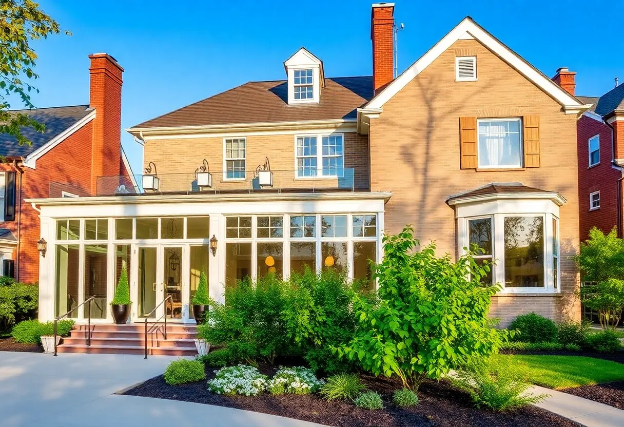 A successful home addition in Baltimore showcasing modern design